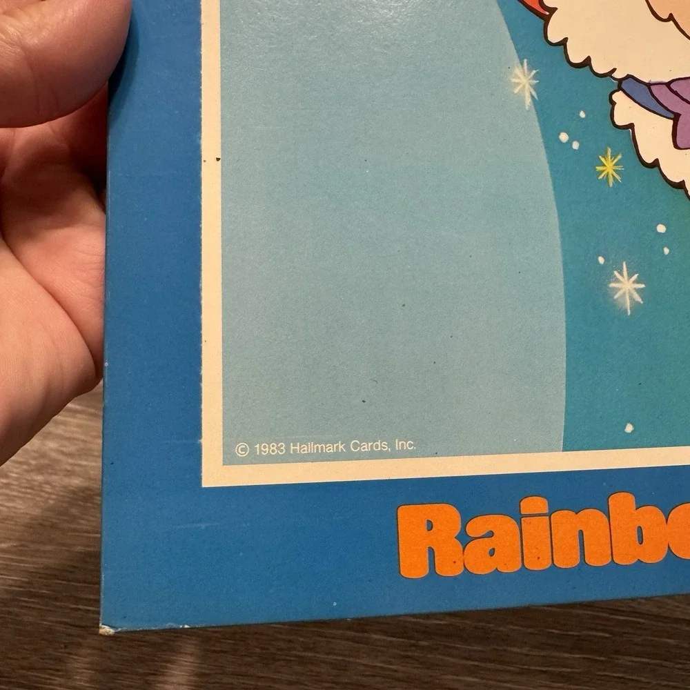 Vintage Hallmark Mead‎ 1983 RAINBOW BRITE Twink 2 Pocket Portfolio folder